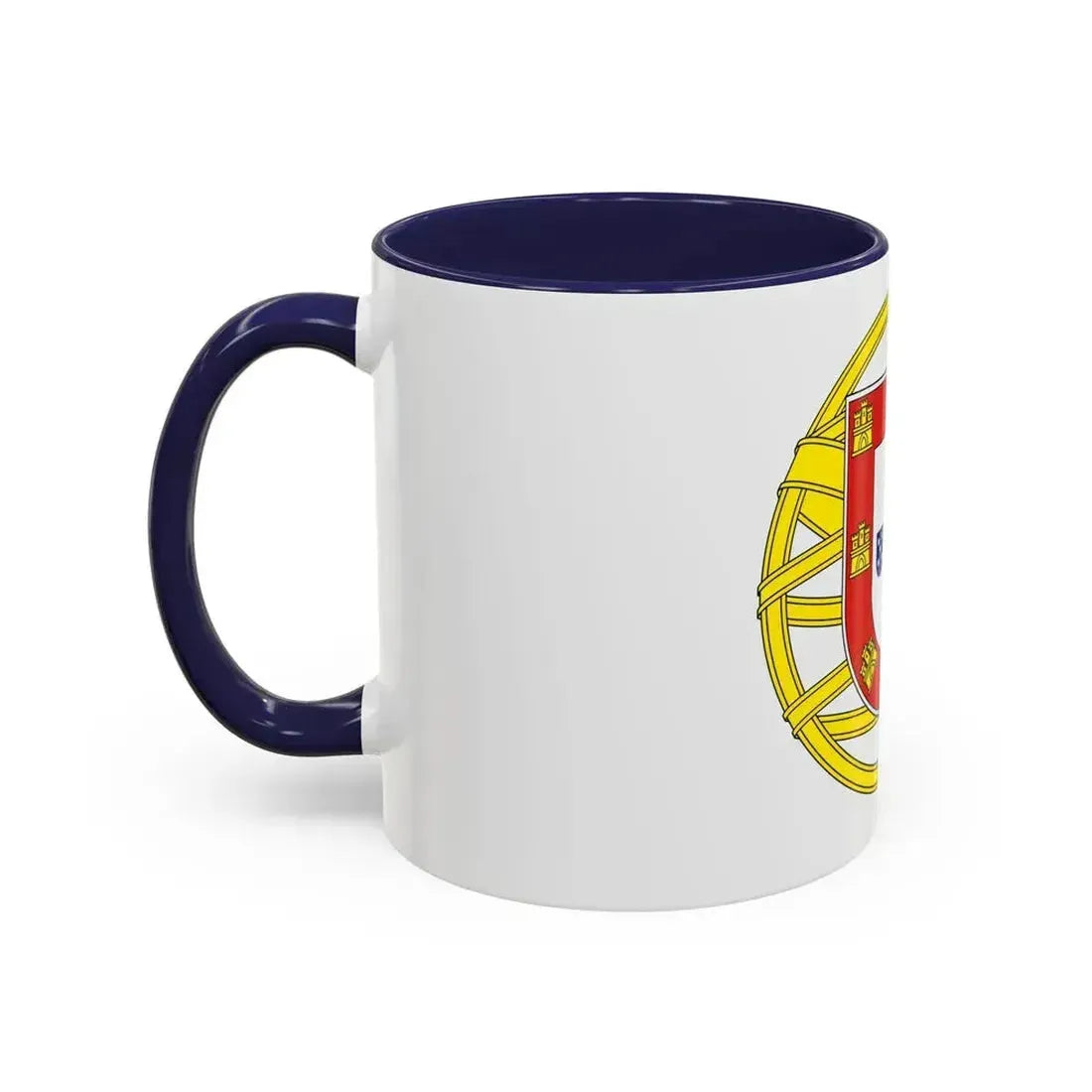 Coat of arms of Portugal (lesser) - Accent Coffee Mug - Go Mug Yourself