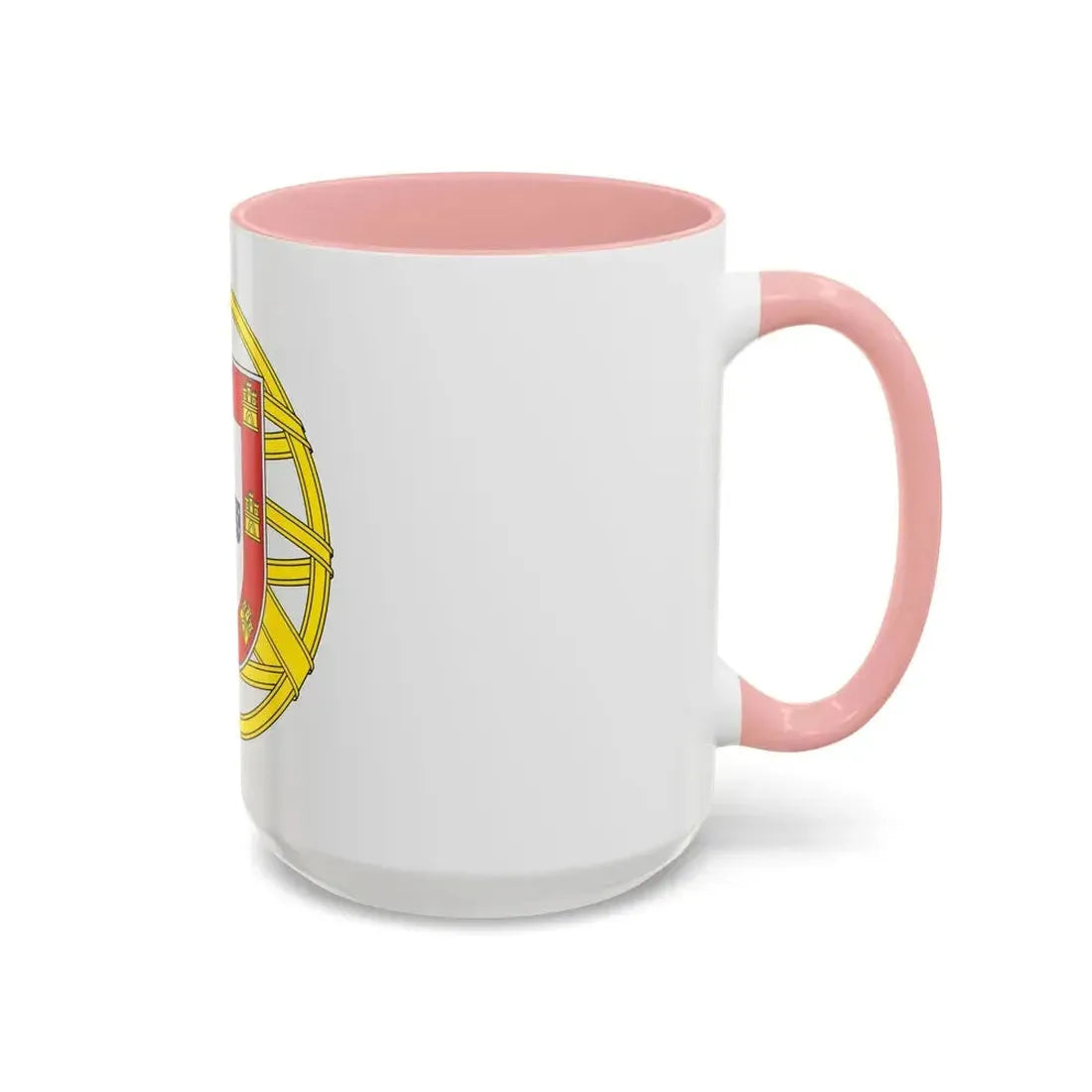 Coat of arms of Portugal (lesser) - Accent Coffee Mug - Go Mug Yourself
