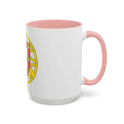 Coat of arms of Portugal (lesser) - Accent Coffee Mug - Go Mug Yourself