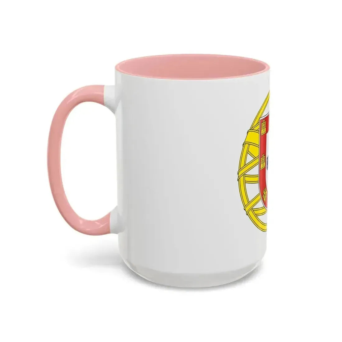 Coat of arms of Portugal (lesser) - Accent Coffee Mug - Go Mug Yourself