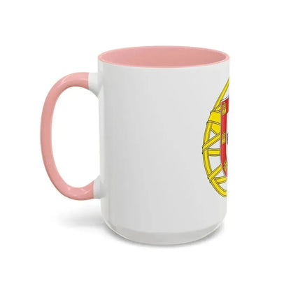 Coat of arms of Portugal (lesser) - Accent Coffee Mug - Go Mug Yourself