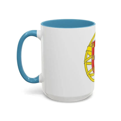 Coat of arms of Portugal (lesser) - Accent Coffee Mug - Go Mug Yourself