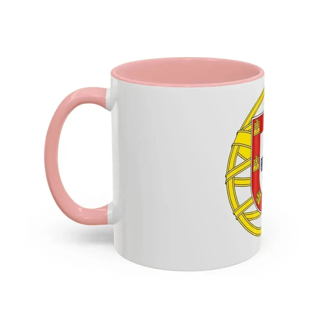 Coat of arms of Portugal (lesser) - Accent Coffee Mug - Go Mug Yourself