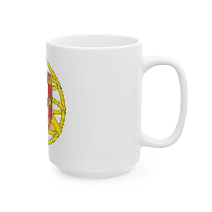 Coat of arms of Portugal (lesser) - White Coffee Mug-Go Mug Yourself