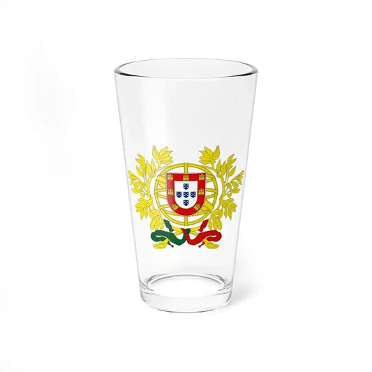 Coat of arms of Portugal - Pint Glass 16oz 16oz - Go Mug Yourself