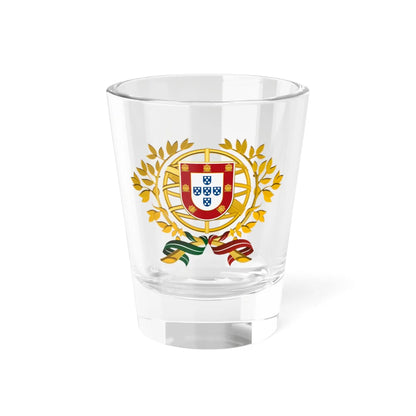Coat of arms of Portugal presidencia.pt (Portugal) (Coat of Arms) Shot Glass 1.5oz 1.5oz - Go Mug Yourself