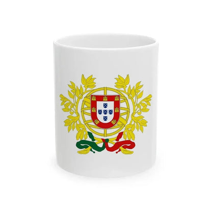 Coat of arms of Portugal - White Coffee Mug 11oz - Go Mug Yourself