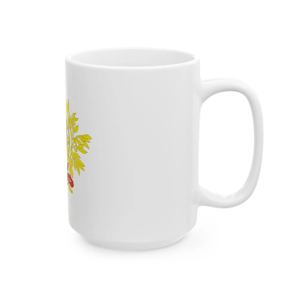 Coat of arms of Portugal - White Coffee Mug-Go Mug Yourself