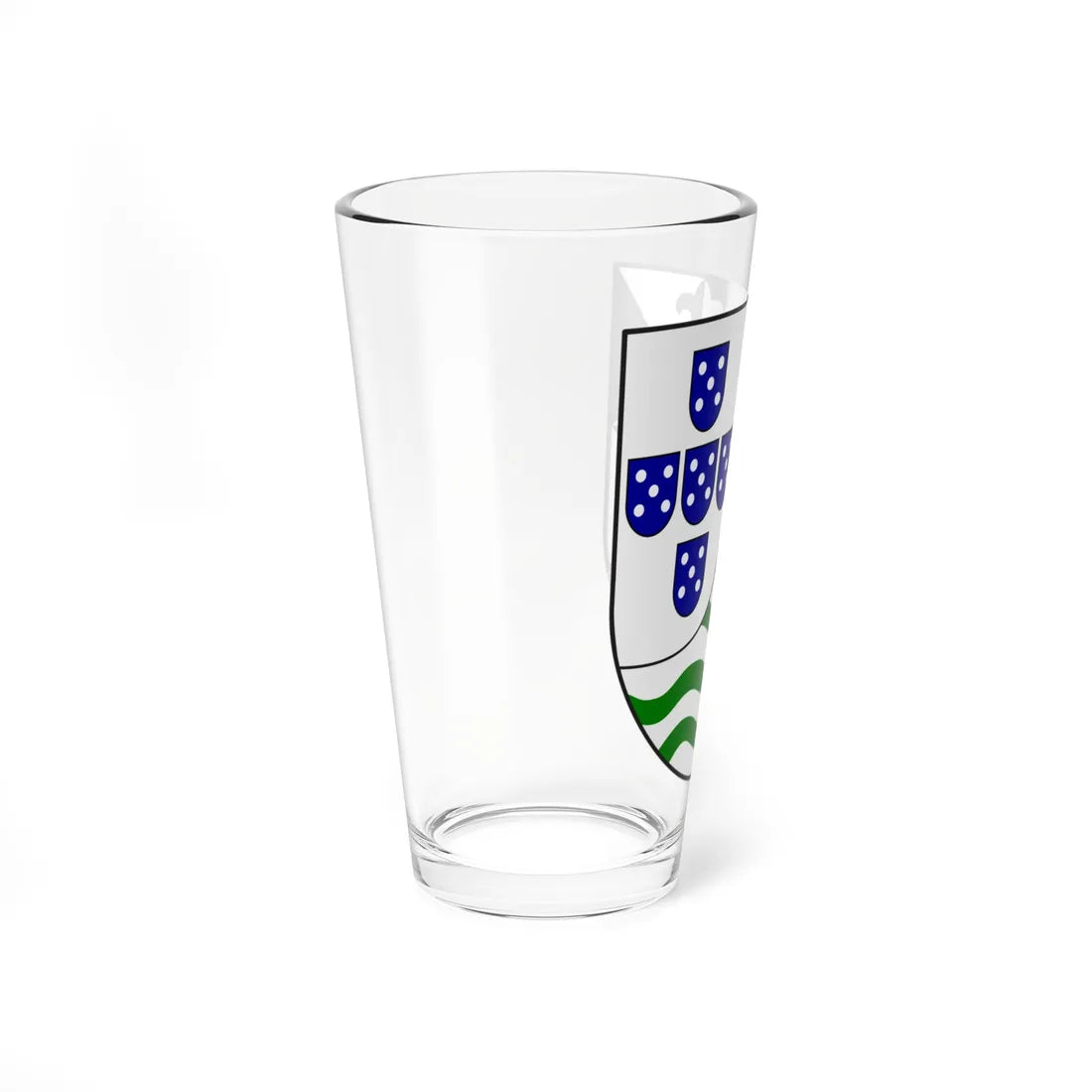 Coat of arms of Portuguese Timor 1935-1975 lesser (Coat of Arms) Pint Glass 16oz - Go Mug Yourself