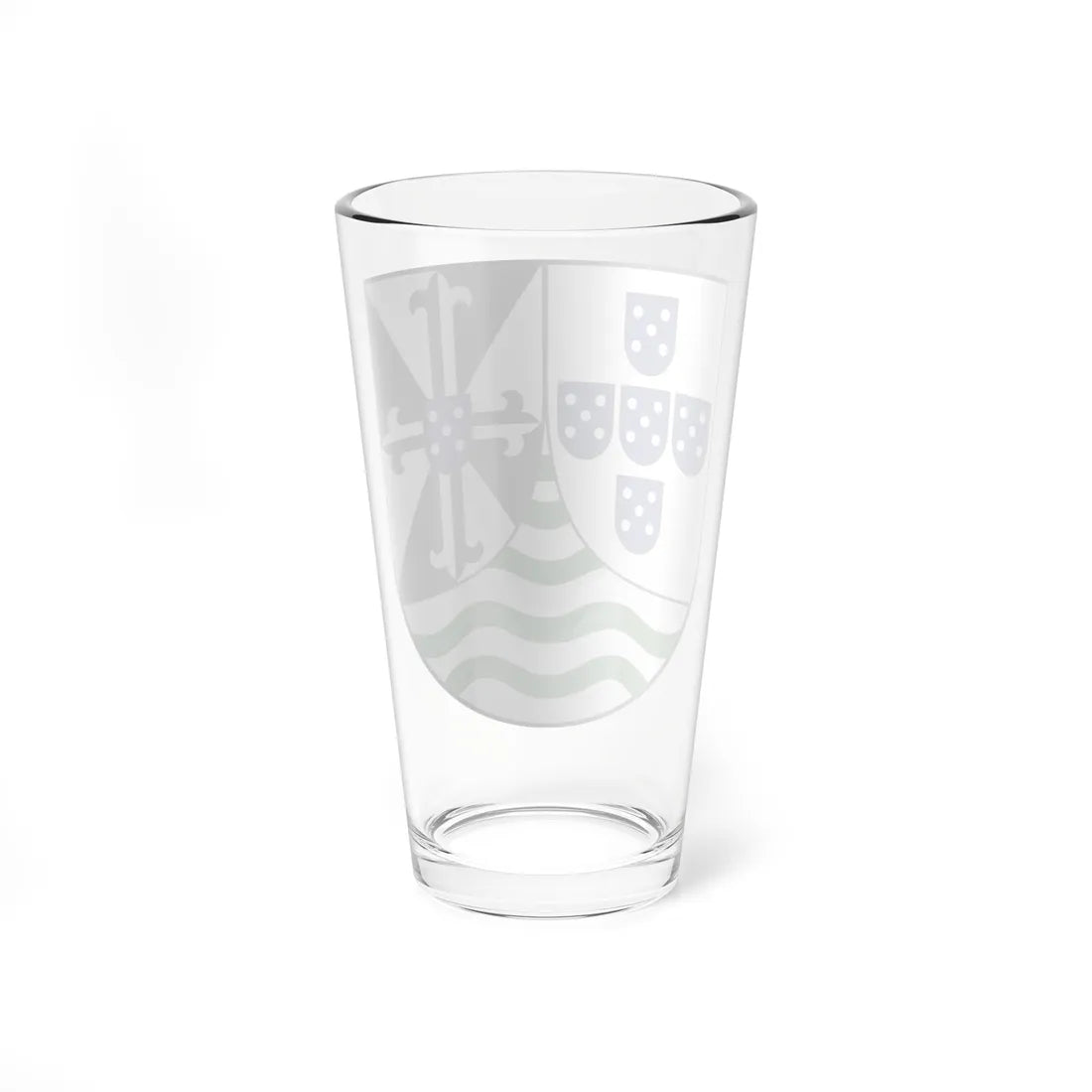 Coat of arms of Portuguese Timor 1935-1975 lesser (Coat of Arms) Pint Glass 16oz - Go Mug Yourself