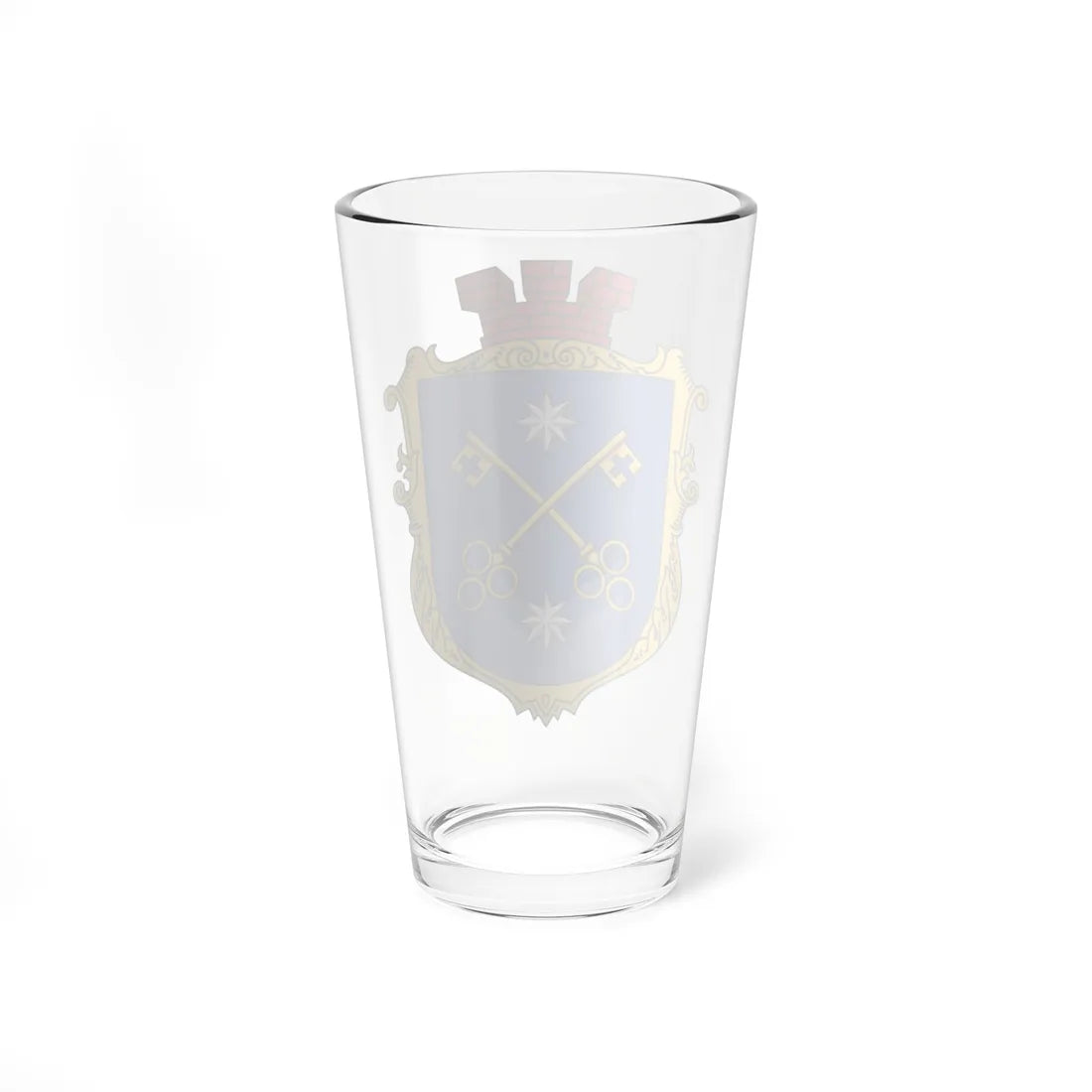 Coat of Arms of Potelych (Ukraine) (Coat of Arms) Pint Glass 16oz - Go Mug Yourself