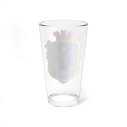 Coat of Arms of Potelych (Ukraine) (Coat of Arms) Pint Glass 16oz - Go Mug Yourself