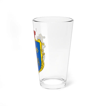 Coat of Arms of Potelych (Ukraine) (Coat of Arms) Pint Glass 16oz - Go Mug Yourself