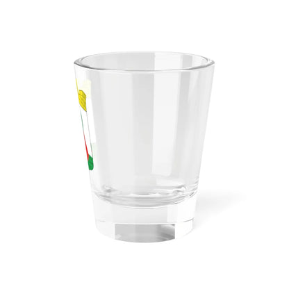 Coat of Arms of Povenets (Russia) (Coat of Arms) Shot Glass 1.5oz - Go Mug Yourself