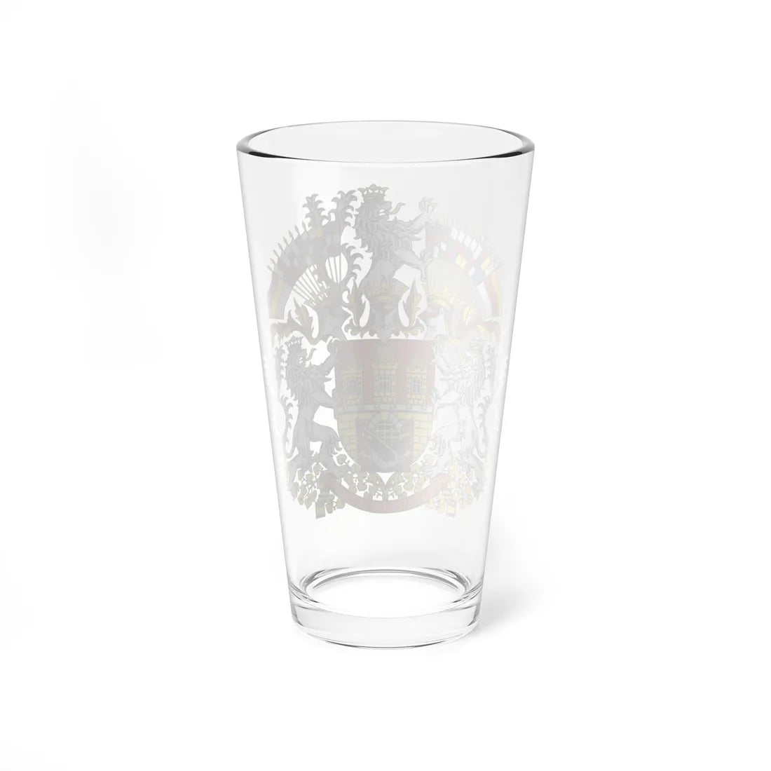 Coat of arms of Prague (Czech Republic) (Coat of Arms) Pint Glass 16oz - Go Mug Yourself