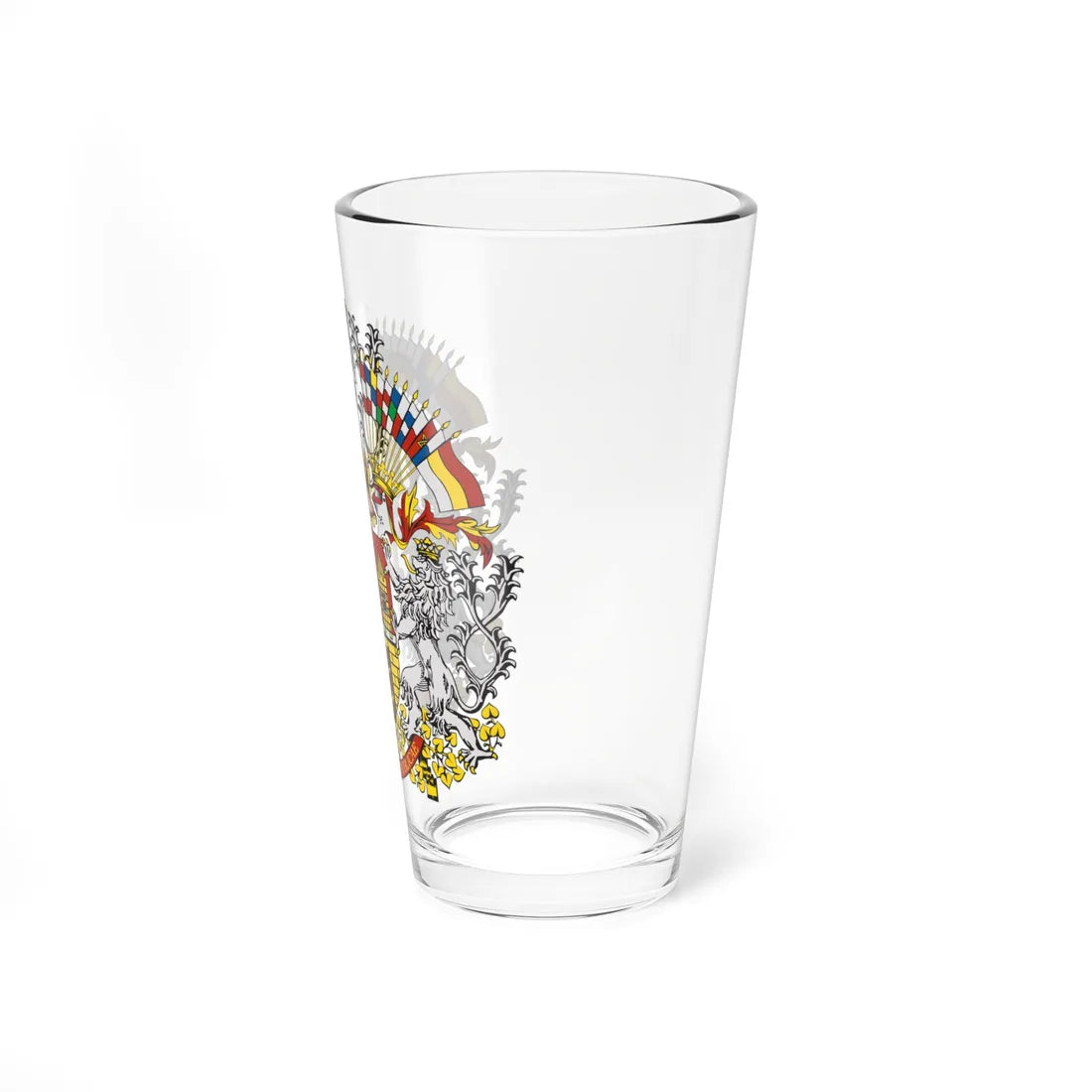 Coat of arms of Prague (Czech Republic) (Coat of Arms) Pint Glass 16oz - Go Mug Yourself