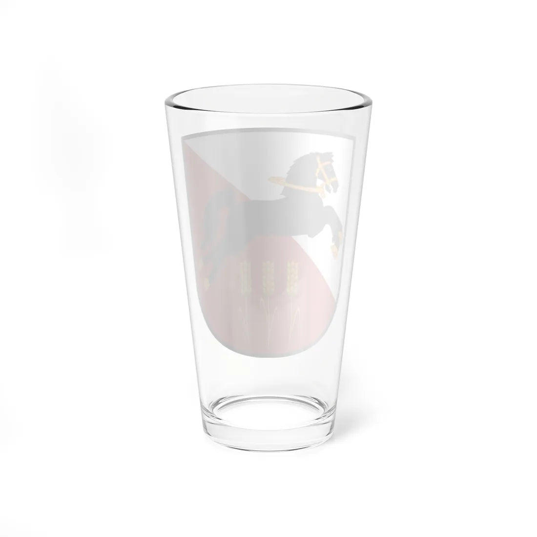 Coat of arms of Praha 20 (Czech Republic) (Coat of Arms) Pint Glass 16oz - Go Mug Yourself