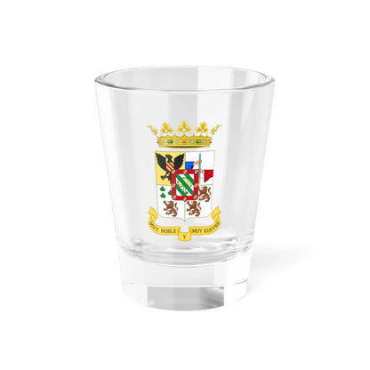 Coat of Arms of Priego de Córdoba (Spain) (Coat of Arms) Shot Glass 1.5oz 1.5oz - Go Mug Yourself