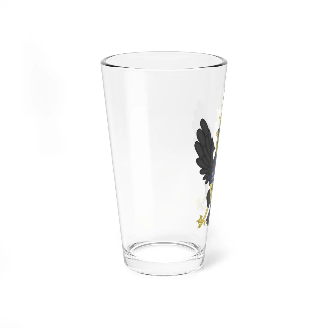Coat of Arms of Prince Albert Count of Castrogiovanni c.1840-1844 (Italy) (Coat of Arms) Pint Glass 16oz - Go Mug Yourself