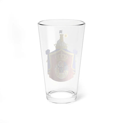 Coat of Arms of Prince Alfonso Count of Caserta c.1840-1886 (Italy) (Coat of Arms) Pint Glass 16oz - Go Mug Yourself