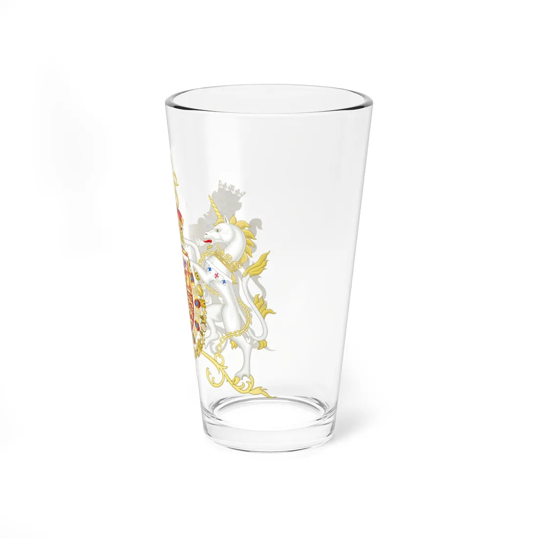 Coat of Arms of Prince Arthur Duke of Connaught and Strathearn Spanish Variant until 1917 (United Kingdom) (Coat of Arms) Pint Glass 16oz - Go Mug Yourself