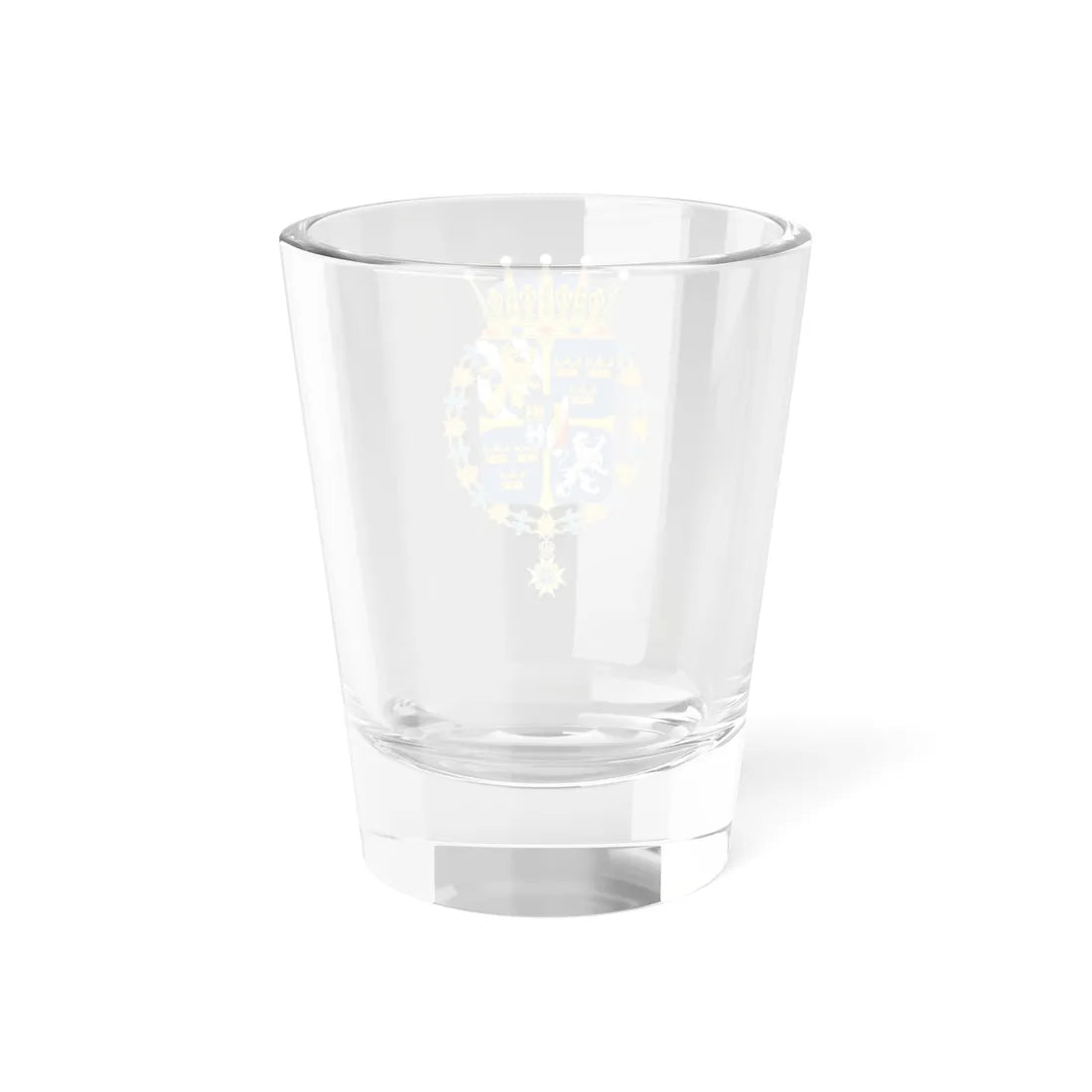 Coat of arms of Prince Bertil and Prince Julian Dukes of Halland (Sweden) (Coat of Arms) Shot Glass 1.5oz - Go Mug Yourself