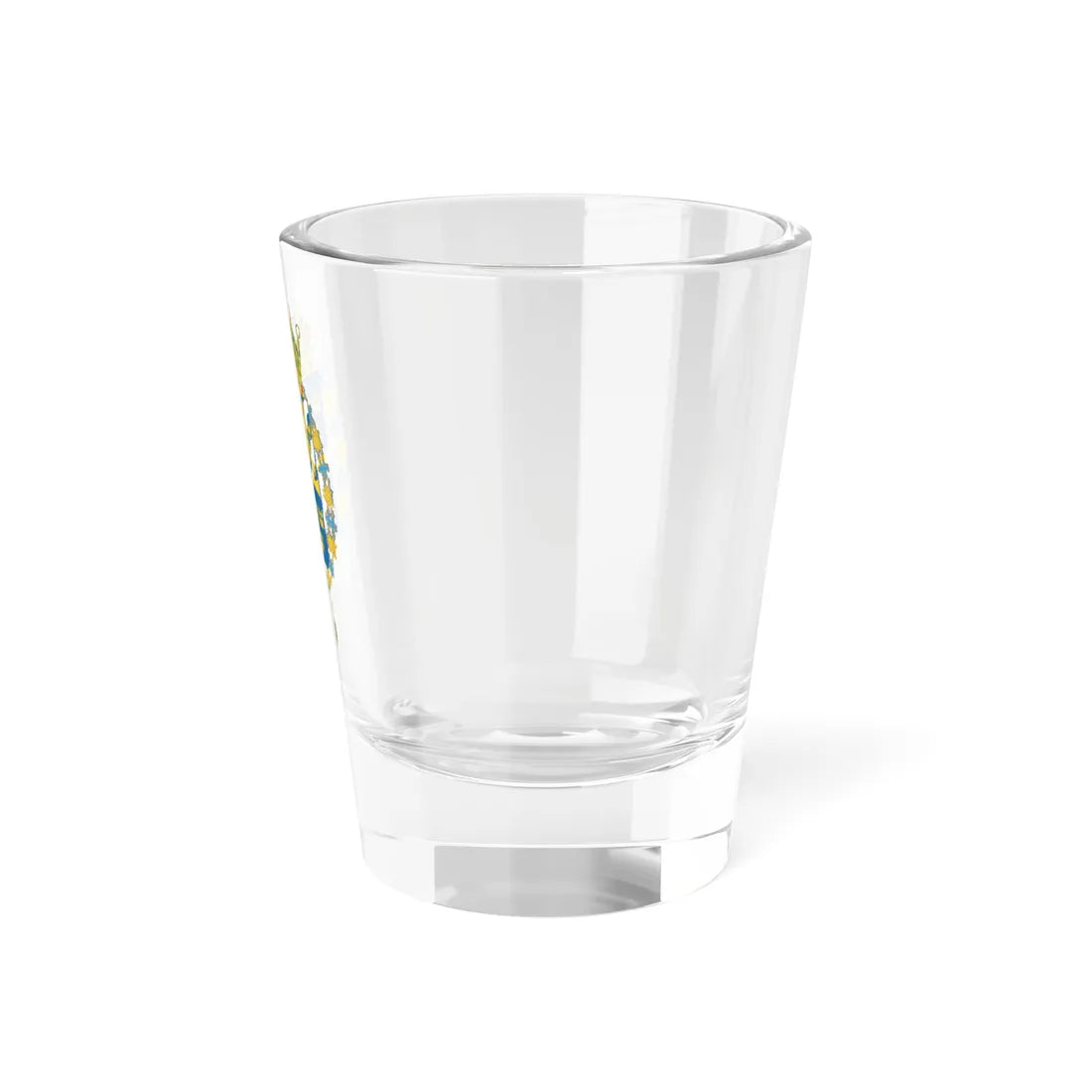 Coat of arms of Prince Bertil and Prince Julian Dukes of Halland (Sweden) (Coat of Arms) Shot Glass 1.5oz - Go Mug Yourself