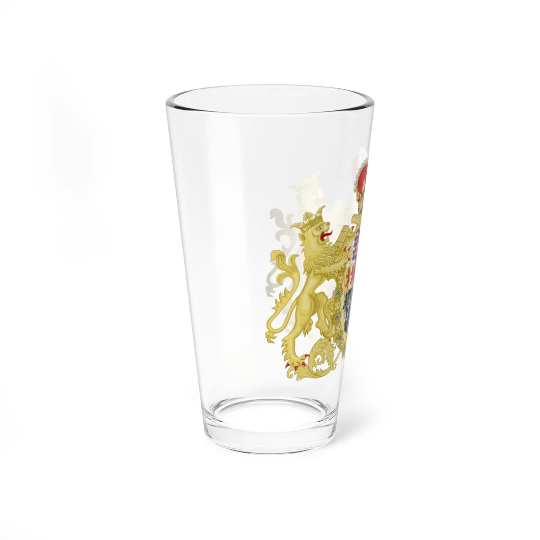 Coat of Arms of Prince Eugene of Savoy - House of Austria Augmentation (Austria) (Coat of Arms) Pint Glass 16oz - Go Mug Yourself