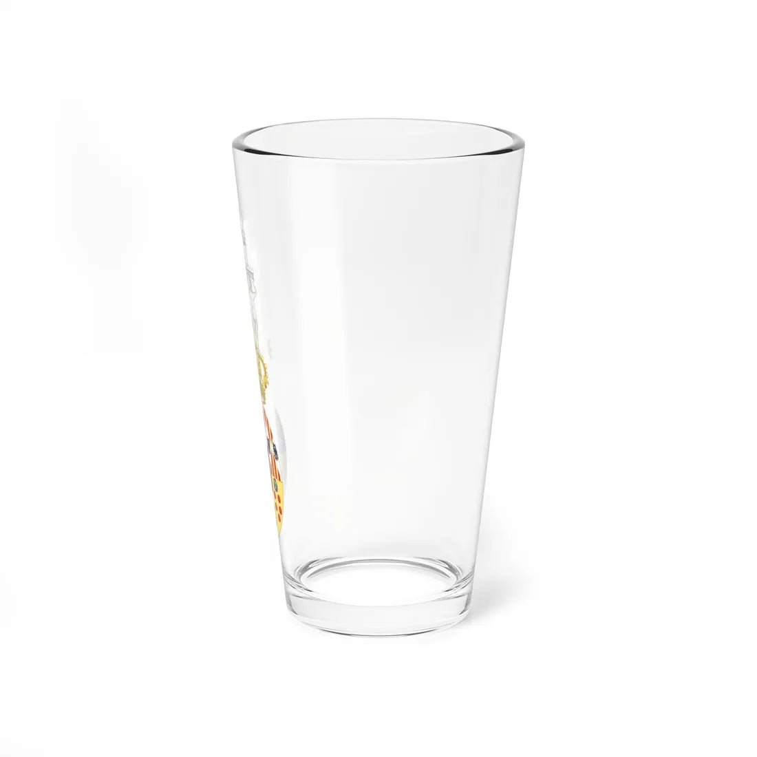 Coat of Arms of Prince Gaetan Count of Girgenti 1846-1871 (Italy) (Coat of Arms) Pint Glass 16oz - Go Mug Yourself