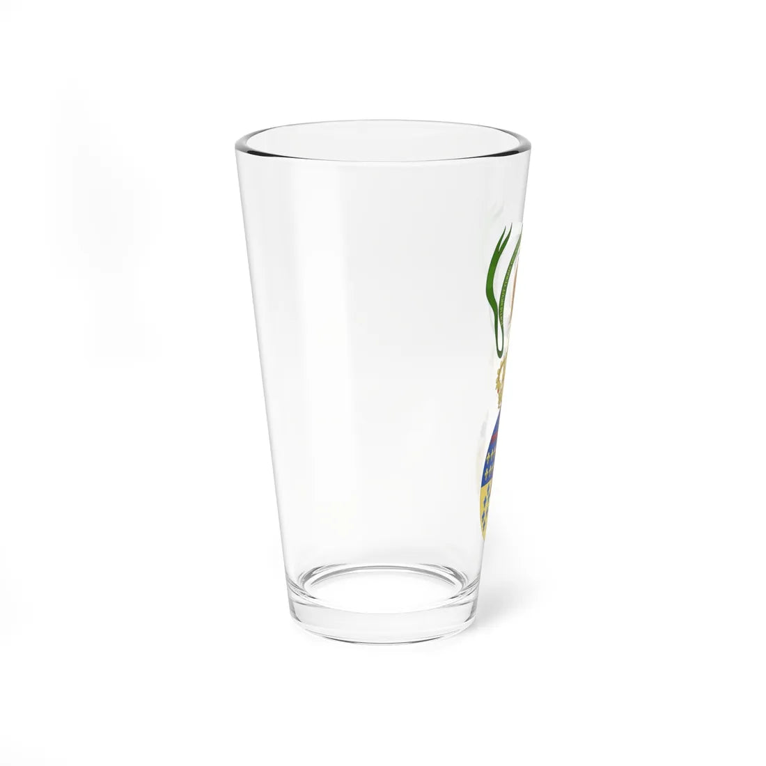 Coat of Arms of Prince Leopold Count of Syracuse c.1840-1860 (Italy) (Coat of Arms) Pint Glass 16oz - Go Mug Yourself