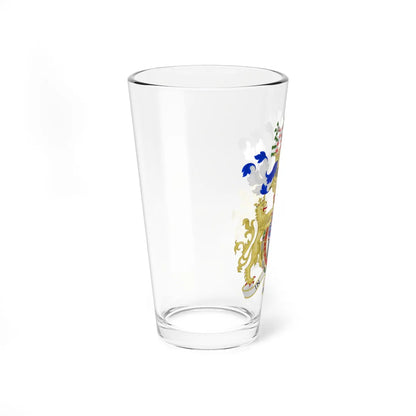 Coat of Arms of Prince Louis 1st Marquess of Milford Haven (United Kingdom) (Coat of Arms) Pint Glass 16oz - Go Mug Yourself
