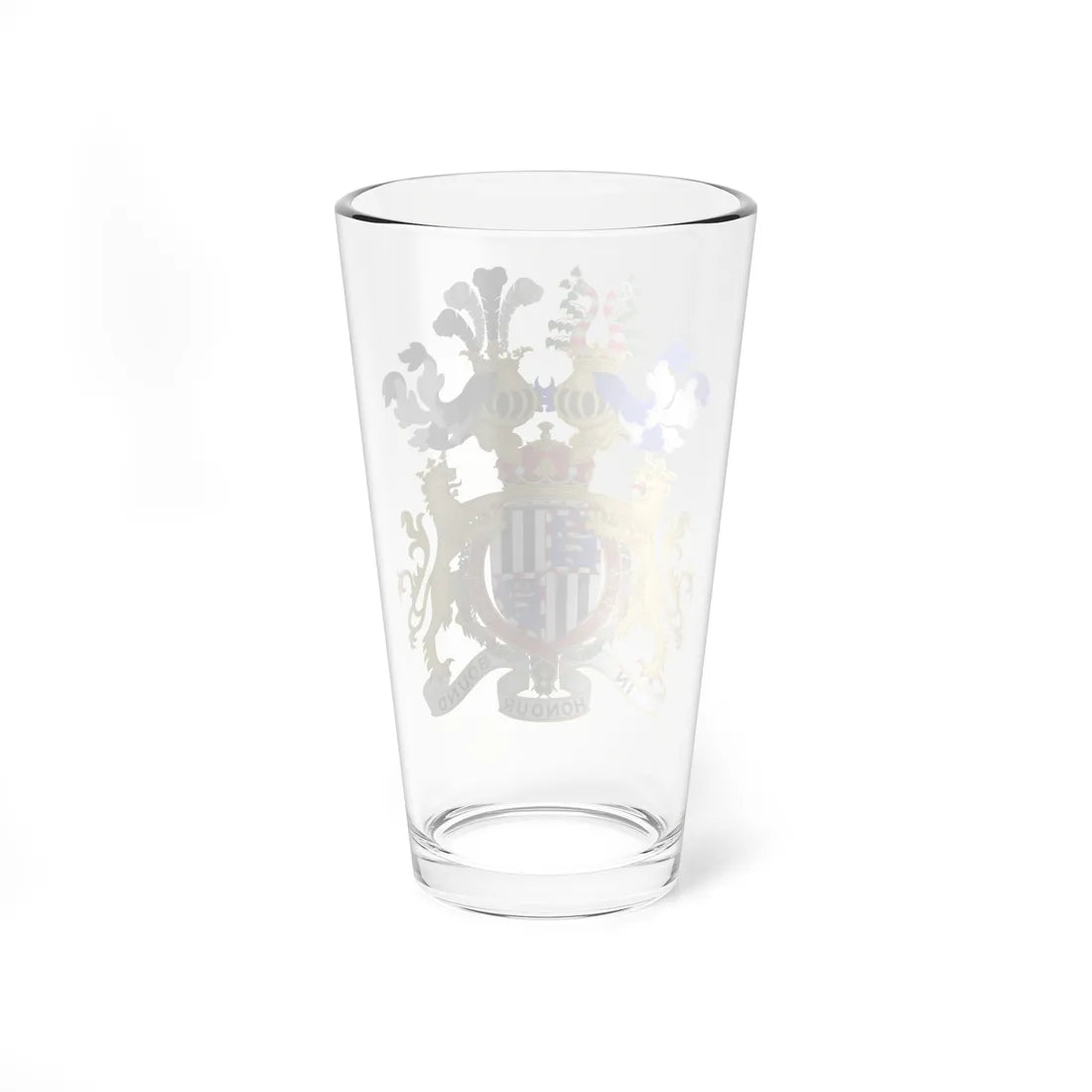 Coat of Arms of Prince Louis 1st Marquess of Milford Haven (United Kingdom) (Coat of Arms) Pint Glass 16oz - Go Mug Yourself