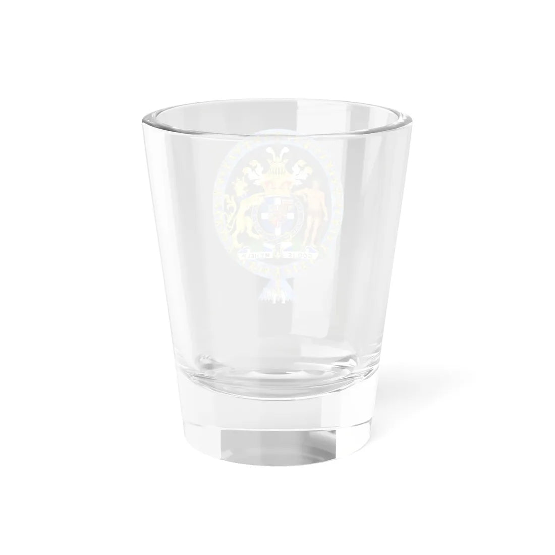 Coat of Arms of Prince Philip Duke of Edinburgh Order of the Elephant Variant (United Kingdom) (Coat of Arms) Shot Glass 1.5oz - Go Mug Yourself