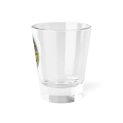 Coat of Arms of Prince Philip Duke of Edinburgh Order of the Elephant Variant (United Kingdom) (Coat of Arms) Shot Glass 1.5oz - Go Mug Yourself