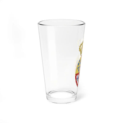 Coat of Arms of Princes of the Royal House of the Two Sicilies (Italy) (Coat of Arms) Pint Glass 16oz - Go Mug Yourself