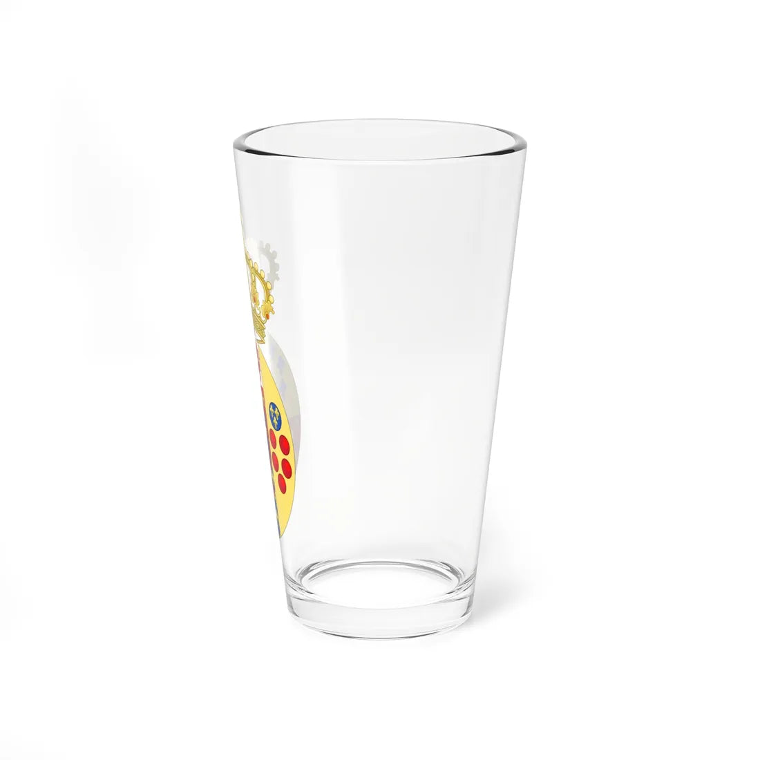 Coat of Arms of Princes of the Royal House of the Two Sicilies (Italy) (Coat of Arms) Pint Glass 16oz - Go Mug Yourself