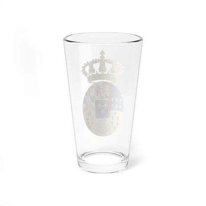 Coat of Arms of Princes of the Two Sicilies c.1840 (Italy) (Coat of Arms) Pint Glass 16oz - Go Mug Yourself