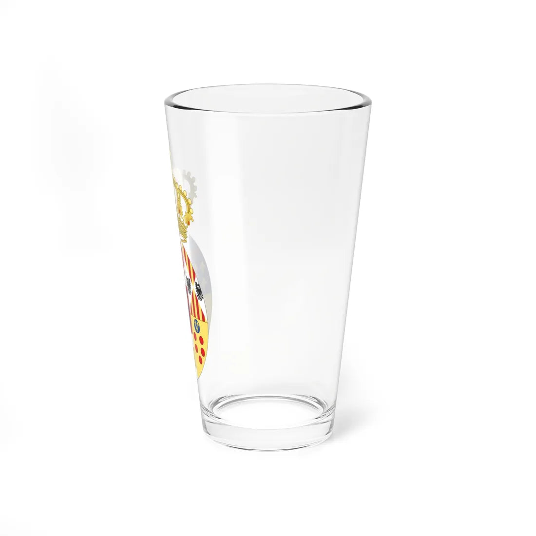 Coat of Arms of Princes of the Two Sicilies c.1840 (Italy) (Coat of Arms) Pint Glass 16oz - Go Mug Yourself