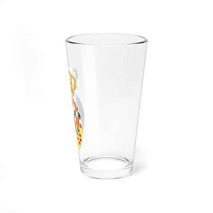 Coat of Arms of Princes of the Two Sicilies c.1840 (Italy) (Coat of Arms) Pint Glass 16oz - Go Mug Yourself