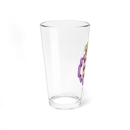 Coat of Arms of Princess Charlotte Duchess of Valentinois Order of María Luisa (Spain) (Coat of Arms) Pint Glass 16oz - Go Mug Yourself