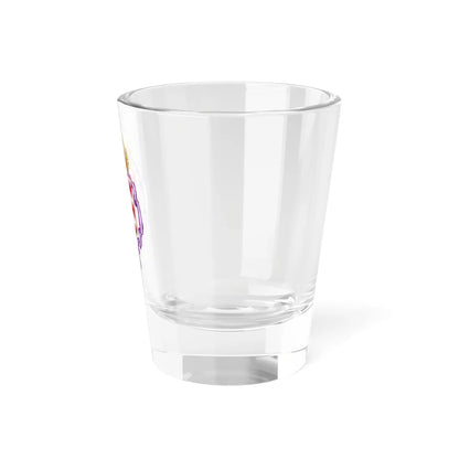 Coat of Arms of Princess Charlotte Duchess of Valentinois Order of María Luisa (Spain) (Coat of Arms) Shot Glass 1.5oz - Go Mug Yourself