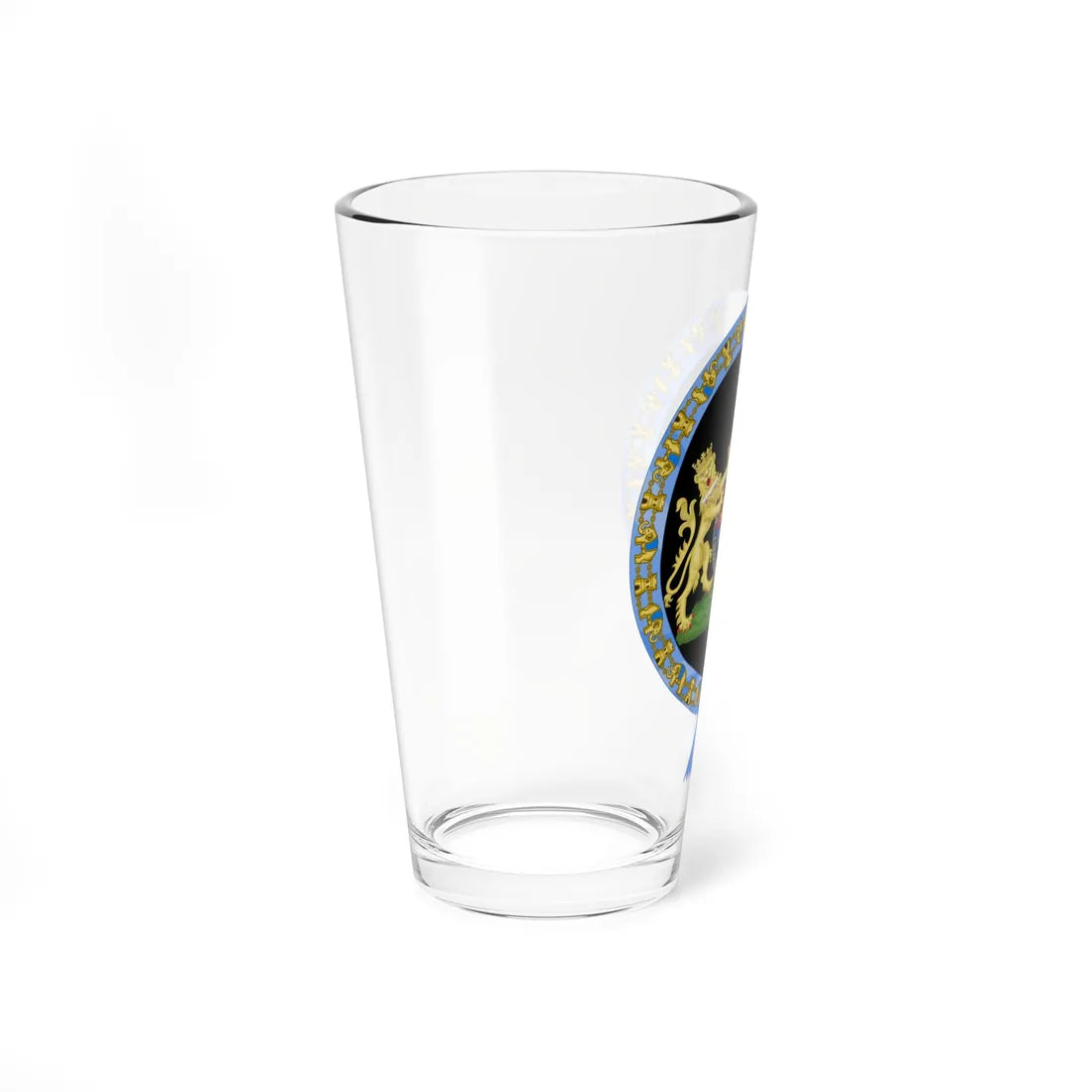 Coat of Arms of Princess Elizabeth Order of the Elephant Variant (Denmark) (Coat of Arms) Pint Glass 16oz - Go Mug Yourself