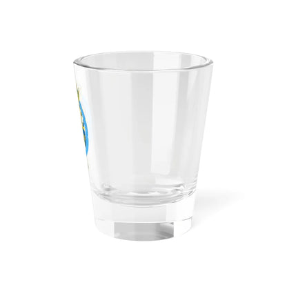 Coat of arms of Princess Lilian Duchess of Halland (Sweden) (Coat of Arms) Shot Glass 1.5oz - Go Mug Yourself