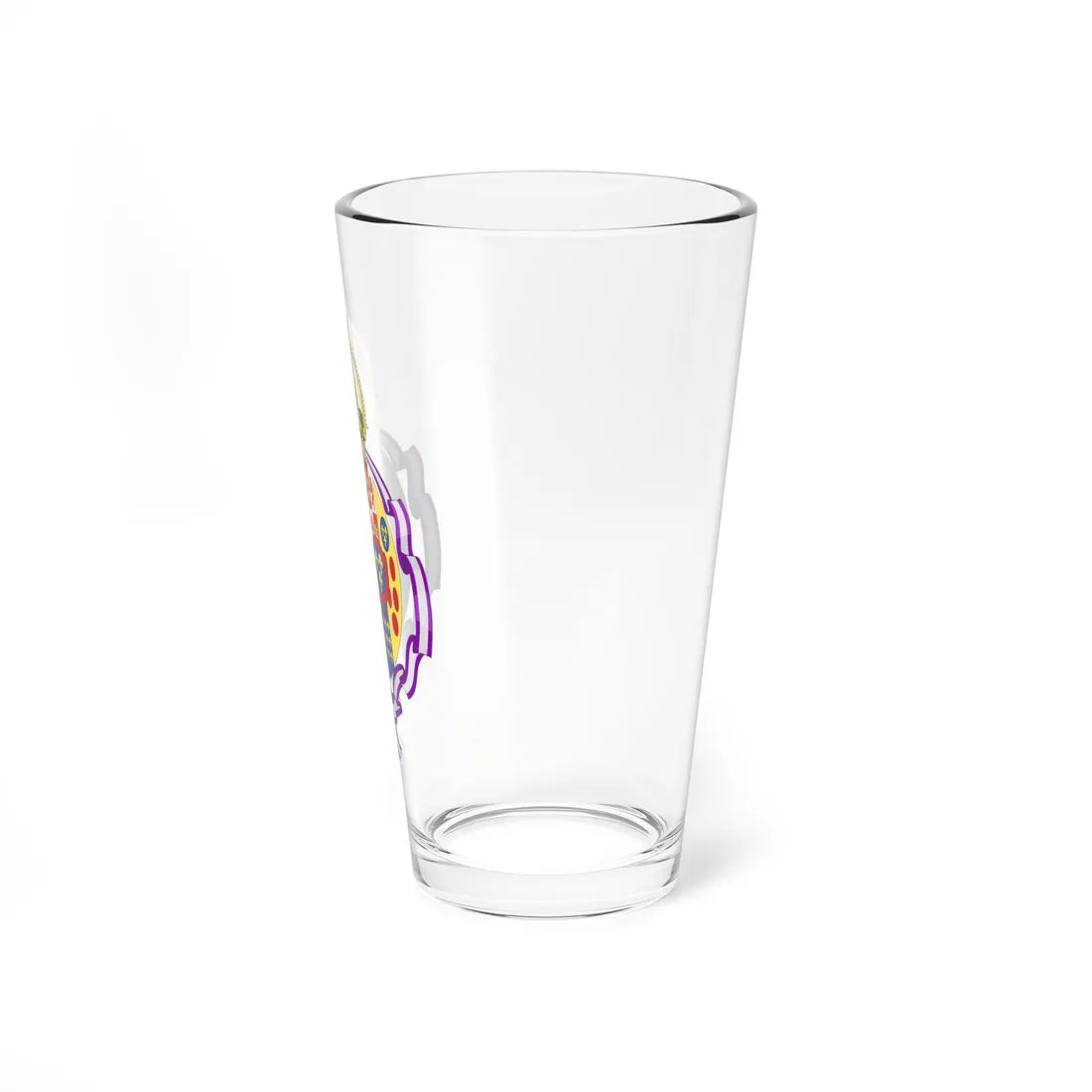 Coat of Arms of Princess Maria de la Esperanza of Bourbon-Two Sicilies Order of Maria Luisa (Brazil) (Coat of Arms) Pint Glass 16oz - Go Mug Yourself