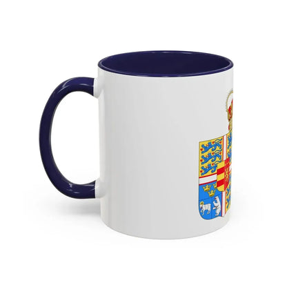 Coat of arms of Princess Marie of Denmark - Accent Coffee Mug - Go Mug Yourself