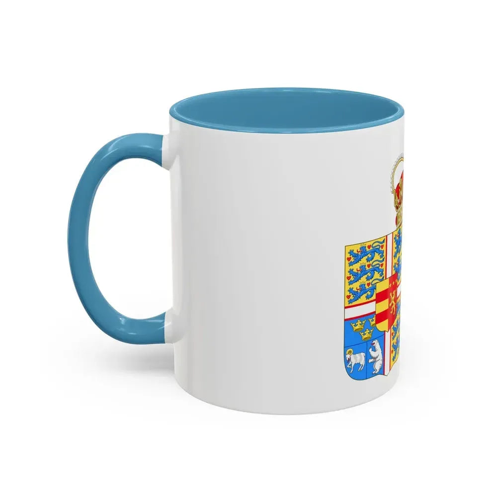 Coat of arms of Princess Marie of Denmark - Accent Coffee Mug - Go Mug Yourself