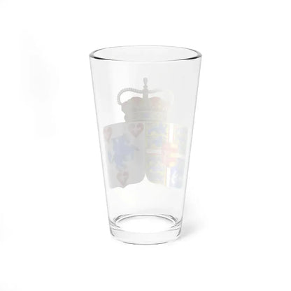 Coat of arms of Princess Marie of Denmark - Pint Glass 16oz - Go Mug Yourself