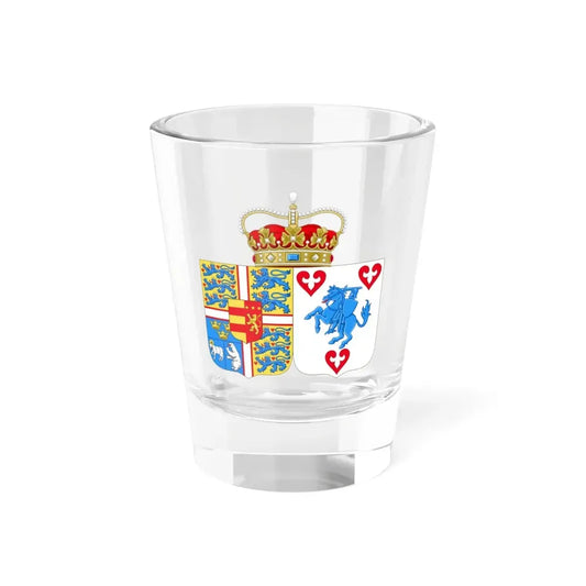 Coat of arms of Princess Marie of Denmark - Shot Glass 1.5oz 1.5oz - Go Mug Yourself