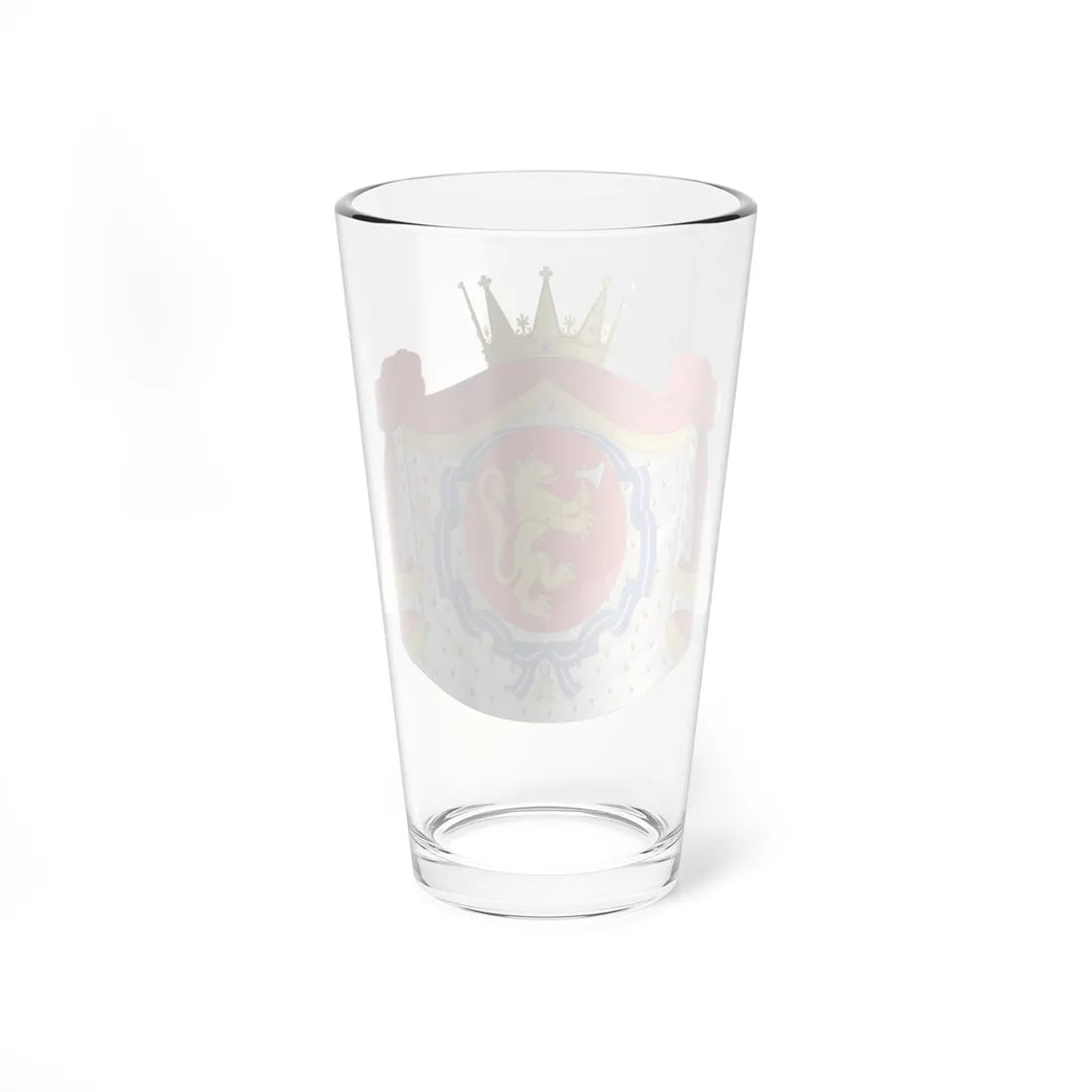 Coat of Arms of Princess Märtha Louise of Norway Spanish Order of Civil Merit (Spain) (Coat of Arms) Pint Glass 16oz - Go Mug Yourself