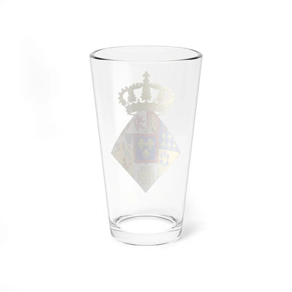 Coat of Arms of Princess of the Two Sicilies (Italy) (Coat of Arms) Pint Glass 16oz - Go Mug Yourself